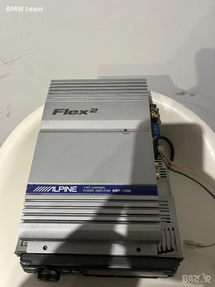 Alpine CD и Автоусилвател, снимка 1