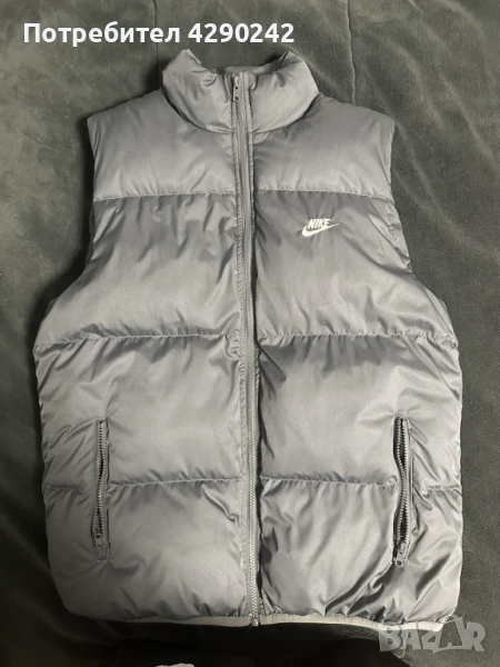 Nike Елек Сив Размер С, снимка 1