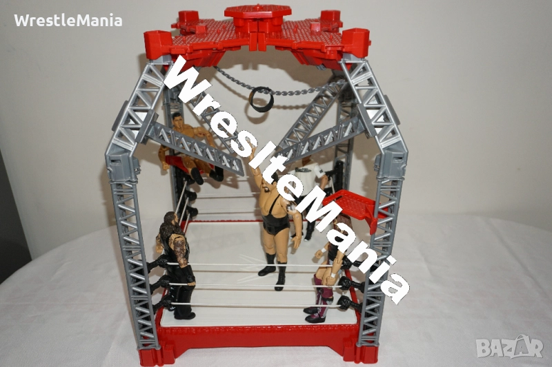 Рядък Кеч Ринг WWE CREATE A WWE SUPERSTAR RING BUILDER, снимка 1