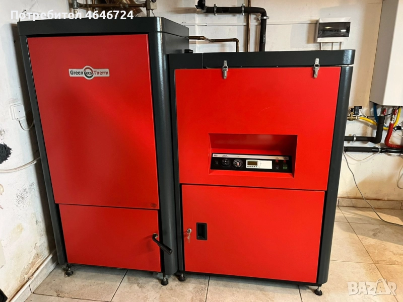 Продавам Котел на пелети, снимка 1