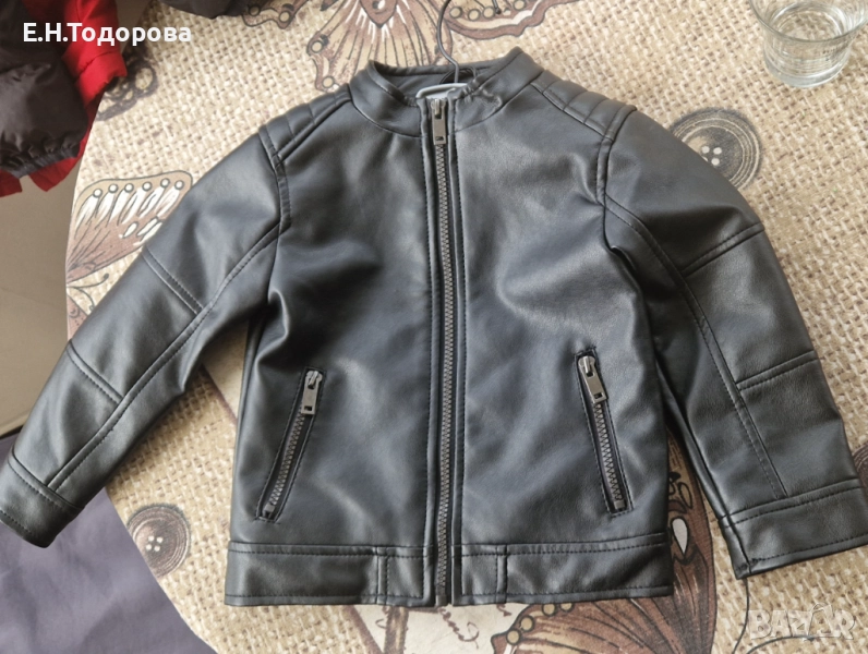 Кожено яке с премахнат етикет НОВО , снимка 1