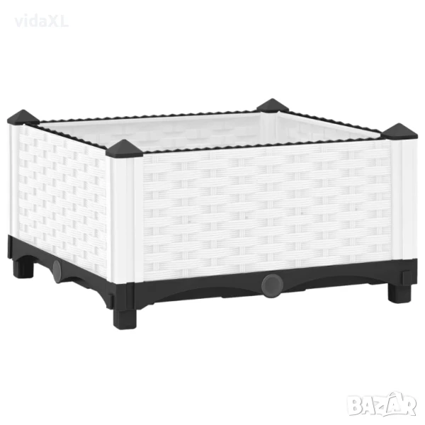 vidaXL Повдигнато легло 40x40x23 см полипропилен(SKU:153304), снимка 1