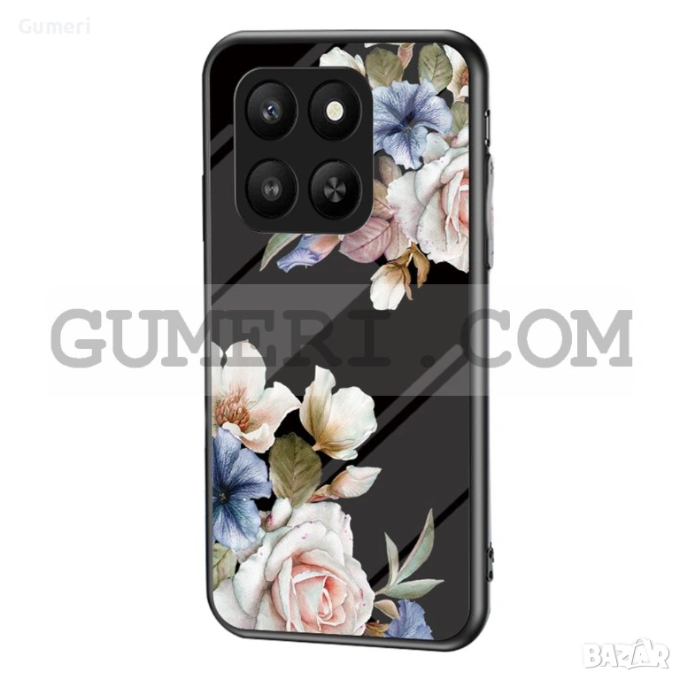  Гръб с Цветя за Huawei Honor 400 Smart, снимка 1