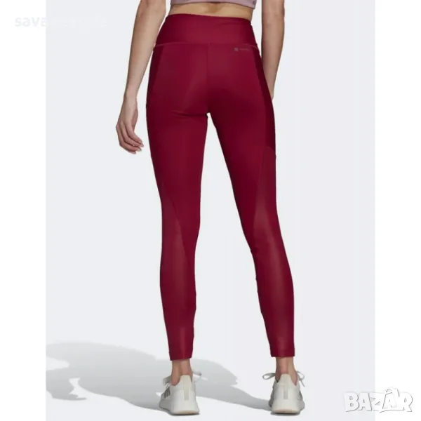 Дамски клин ADIDAS x Zoe Saldana You For You Leggings Burgundy, снимка 1