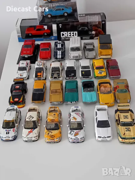 Ford Escort Cosworth, Sierra, Ford Mustang, Maverick, Capri, Minichamps, Trofeu, Mebetoys, 1:43, снимка 1