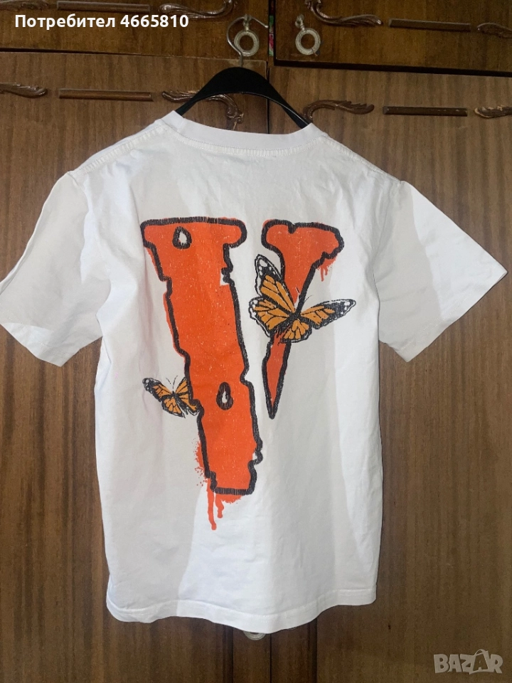 Vlone x Juice Wrld Butterfly тениска, снимка 1
