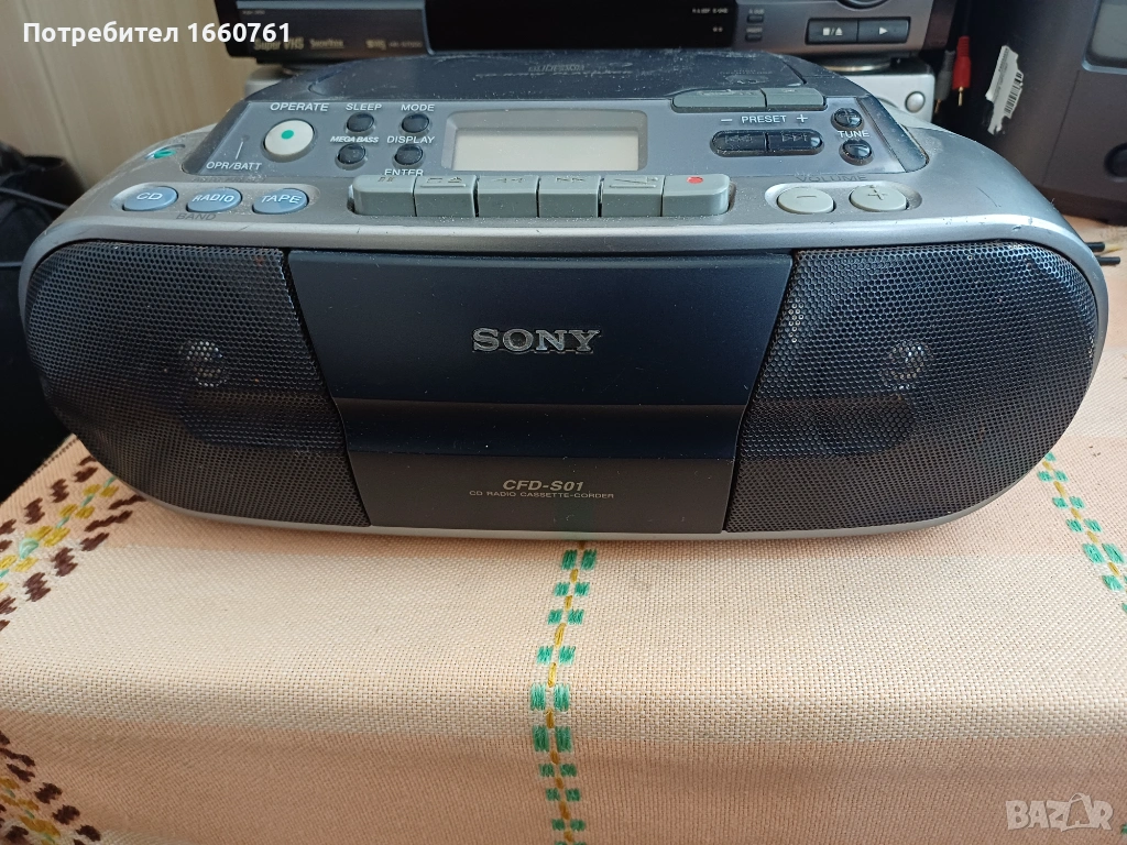 SONY CFD-S01, снимка 1