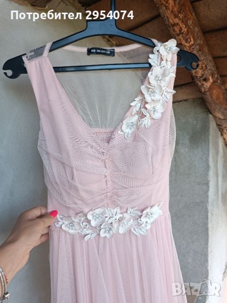 Красива рокля цвят розово м 35лв, снимка 1