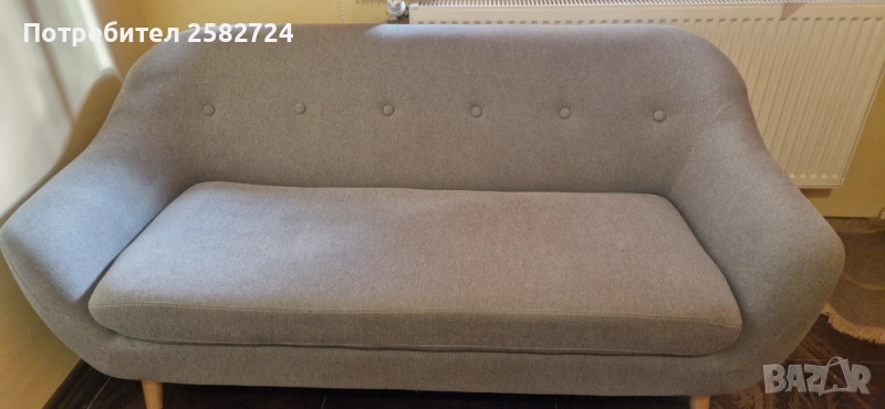 Диван чисто нов / цвят сив, снимка 1