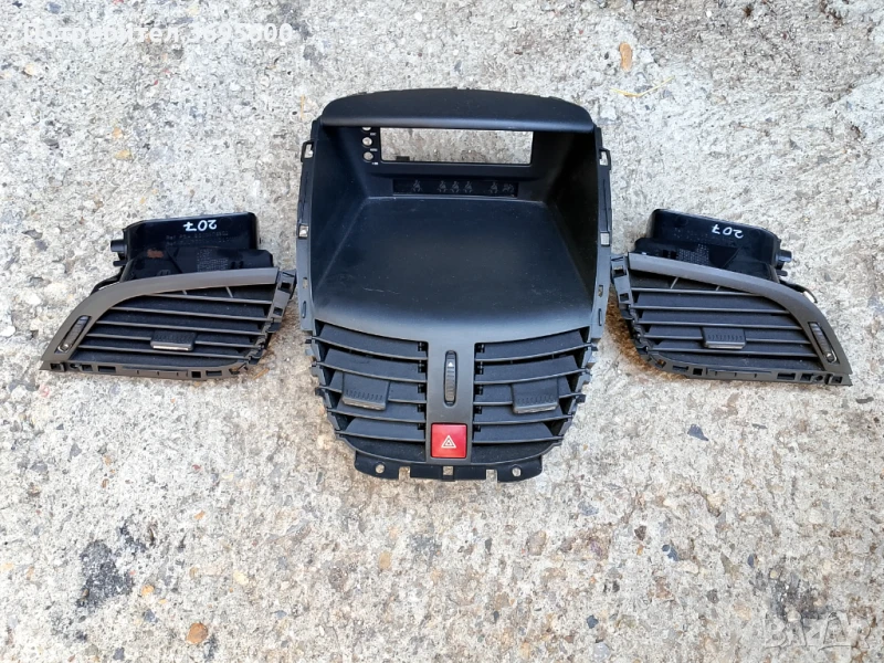 Peugeot Пежо 207 духалки духалка парно въздуховод, снимка 1