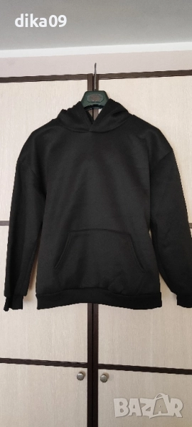 Черен суичър S размер момиче, снимка 1