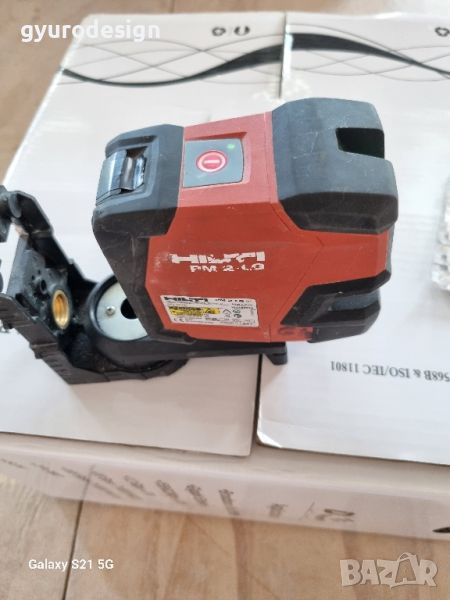 Hilti лазерен нивелир със зелен лъч PM2-LG, снимка 1