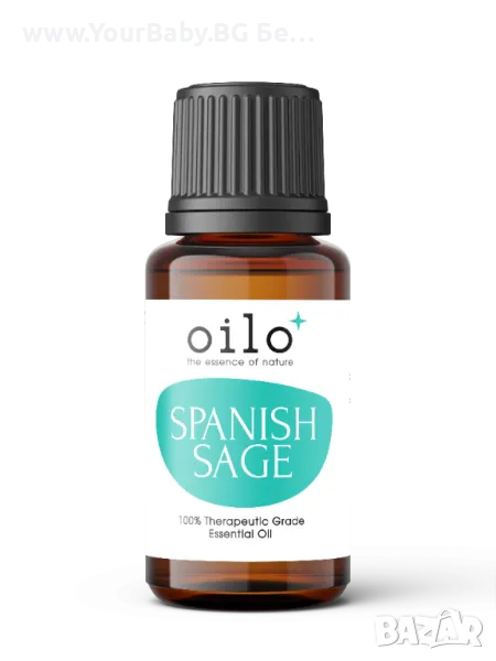 Oilo БИО Етерично Масло от Испанска салвия - Spanish Sage Oilo 5 мл., снимка 1