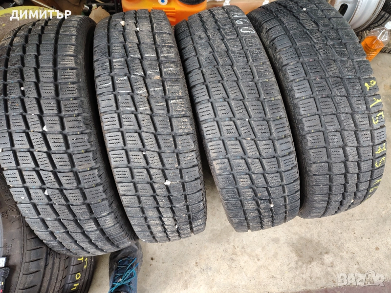 4бр.зимни гуми TOYO 215 75 16C DOT18 цена за брой, снимка 1