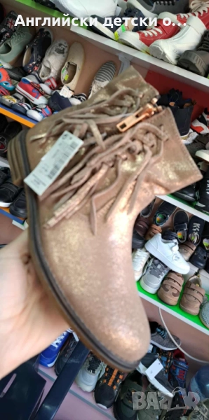 Английски детски боти естествена кожа-NEXT , снимка 1