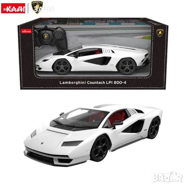 RASTAR Кола Lamborghini Countach LPI 800-4 R/C 1:16 92000, снимка 1