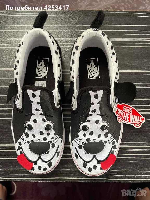 Детски кецове Vans, 101 далматинци, снимка 1