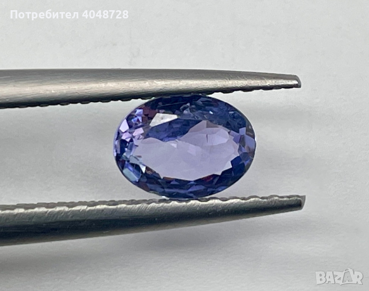 Инвестиционен естествен Танзанит 1.39ct., снимка 1