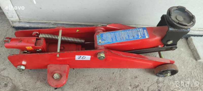 Крик хидравличен 2тона, крокодил#1, снимка 1