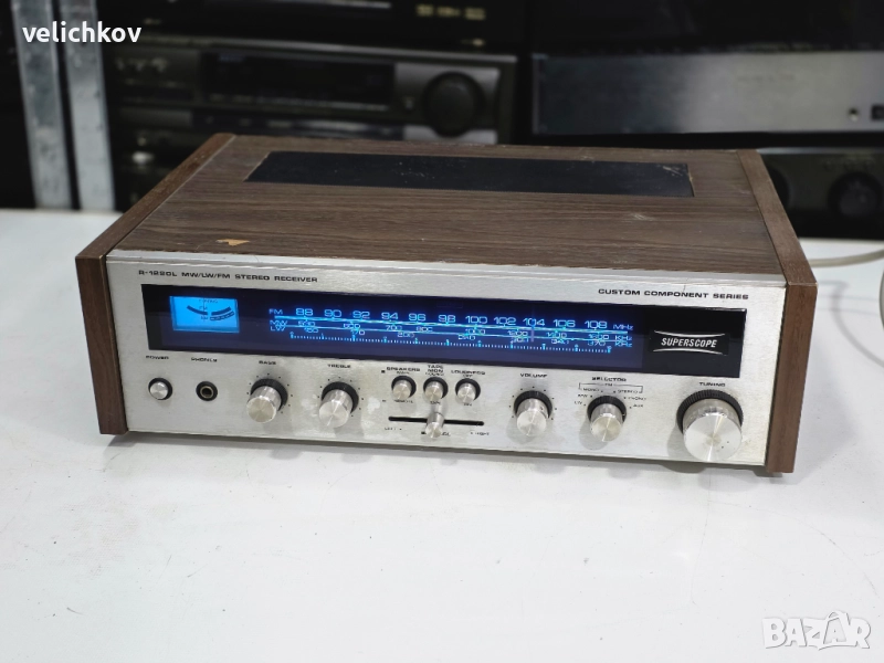 Ресивър Superscope R-1220L е проектиран в Marantz USA, снимка 1