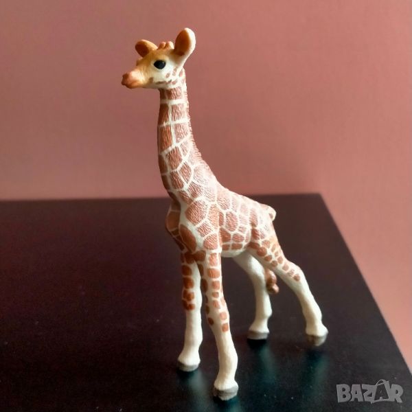 Колекционерска фигурка Schleich Жираф Baby Giraffe McDonalds Happy Meal Toy  2021, снимка 1