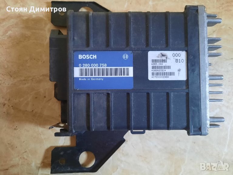 ECU Bosch 0280000758 за Fiat 1.6i.e., снимка 1