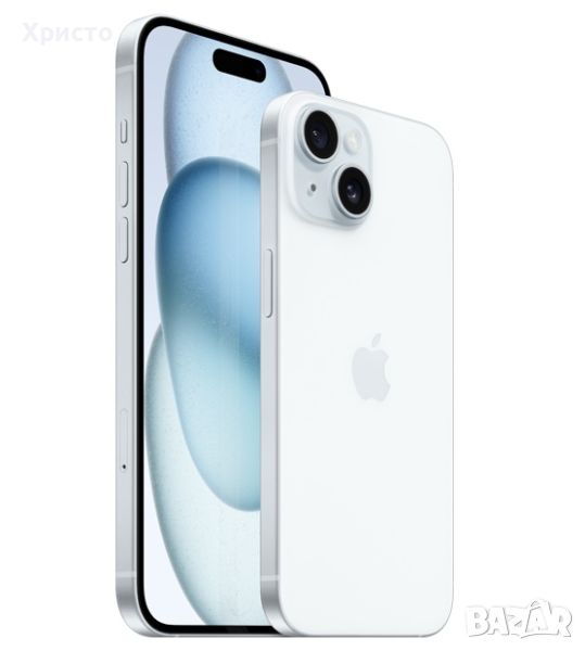 НОВ!!! Apple iPhone 15, 128GB, 5G, Blue, снимка 1