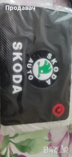 Подложка за телефон с логото на Шкода, снимка 1