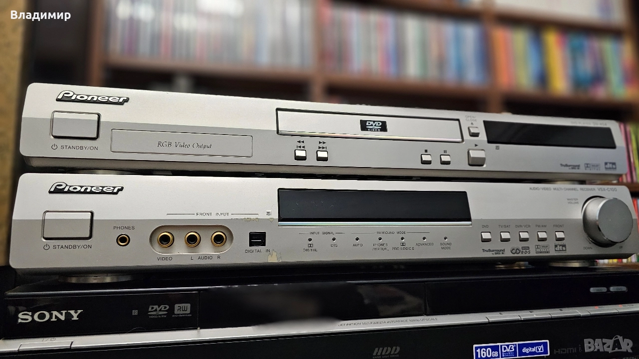 Pioneer VSX-C100 и DV-454, снимка 1