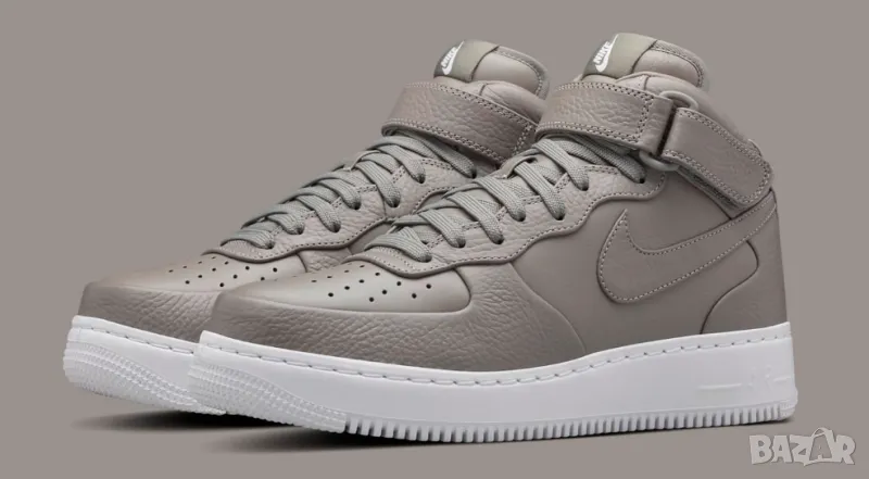 маратонки  Nike Lab Air Force 1 Mid 'Light Charcoal' номер 45 , снимка 1