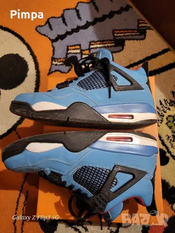 Nike air Jordan 4 Travis Scott маратонки , снимка 4 - Маратонки - 48667779