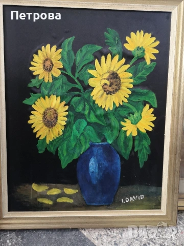 картина стара, снимка 2 - Картини - 53498198