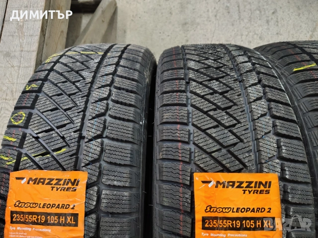 4бр.НОВИ зимни гуми MAZZINI 235 55 19 DOT23 цена за брой, снимка 4 - Гуми и джанти - 54070268
