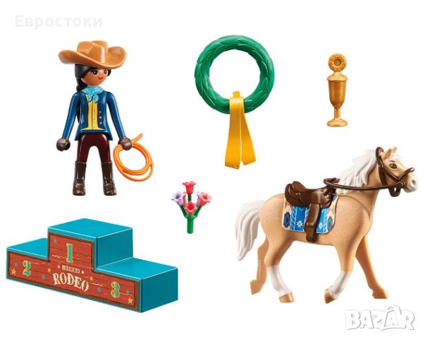 Комплект Playmobil 70697 Spirit Rodeo PRU - Пру на родео в Мирадеро, снимка 4 - Кукли - 45603441