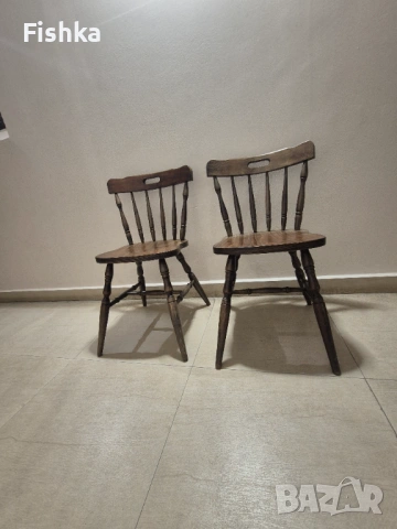 Винтидж столове „Уиндзор“ — английска класика (комплект), снимка 2 - Столове - 54242039