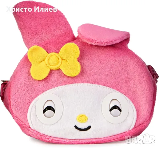 PURSE PETS Чанта HELLO KITTY зайче Розова интерактивна чанта Мигаща функция Над 30 звука, снимка 2 - Други - 47619797