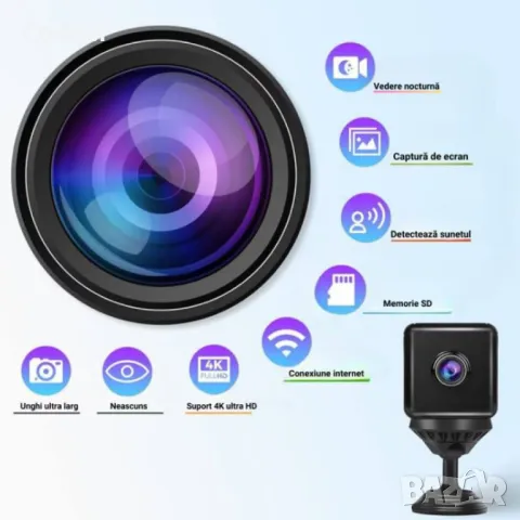 Шпионска камера HD WIFI CAMERA – Дискретно и ефективно наблюдение на всяко място, снимка 6 - Друга електроника - 47331102