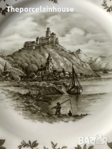 Seltmann Weiden Rheingau Барок- сервиз за хранене и кафе за 6 човека като НОВ, снимка 8 - Сервизи - 52542686