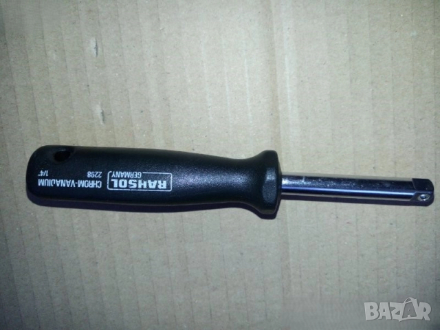 CAROLUS 1/4 HEX ОТВЕРТКА ЗА БИТОВЕ.RAHSOL GEDORE Blue Point 1/4 ОТВЕРТКА ЗА ВЛОЖКИ, снимка 4 - Отвертки - 52943290