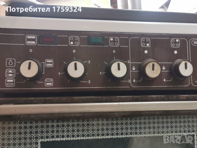 Фурна с котлони на ток и 2 котлона на газ, снимка 7 - Печки, фурни - 53482388