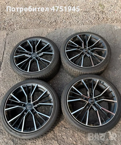 Джанти с гуми Audi 225 40 18, снимка 2 - Гуми и джанти - 53830674