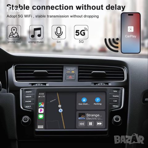 “AMLLEN” безжичен Carplay адаптер , снимка 2 - Аксесоари и консумативи - 45360027