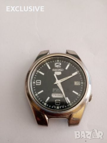 Мъжки японски автоматичен часовник SEIKO 5 21JEWEL 7S26-02F0 A4 WP - 199 лв/ автоматик/без верижка/ , снимка 1 - Мъжки - 46433956