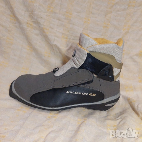 Salomon  винтидж обувки за ски бягане (Nordic), Номер 41, снимка 6 - Зимни спортове - 53008227