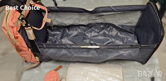 МНОГОФУНКЦИОНАЛНА РАНИЦА за принадлежности с попивалник и кошара, снимка 6 - Раници - 52584851