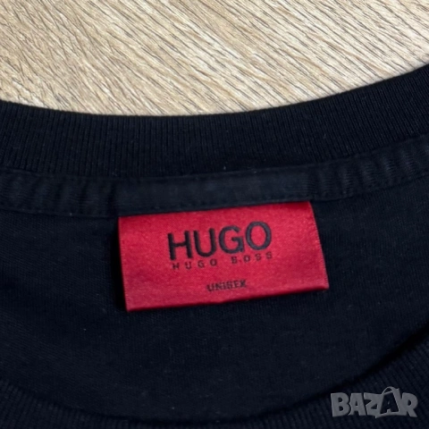 Мъжка блуза Hugo Reversed Logo | S размер, снимка 4 - Блузи - 53386841