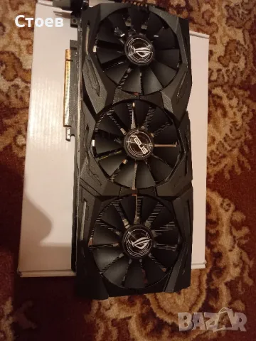 видео карта Asus ROG STRIX Radeon RX 580 8GB GAMING, снимка 1 - Видеокарти - 48265590