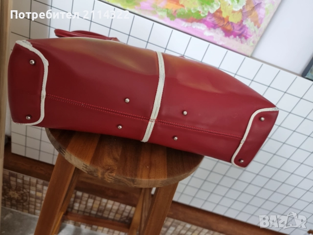 Abro естествена кожа дамска чанта, снимка 2 - Чанти - 41515736