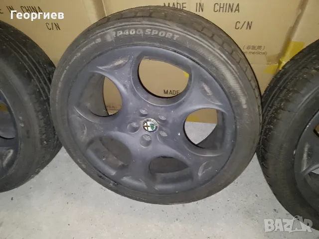 Alfa Romeo 156 Алфа Ромео Лети джанти 17 цола , снимка 3 - Гуми и джанти - 49070035