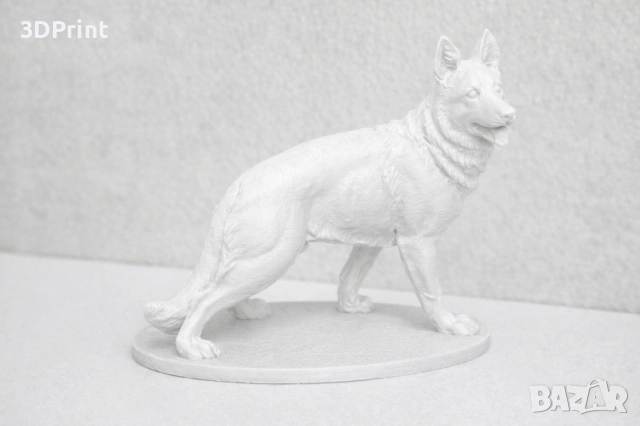 German Shepherd статуетка / Немска овчарка статуетка, снимка 3 - Статуетки - 53631929